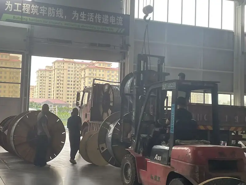 neatly wound delivery reel with sealed ends
