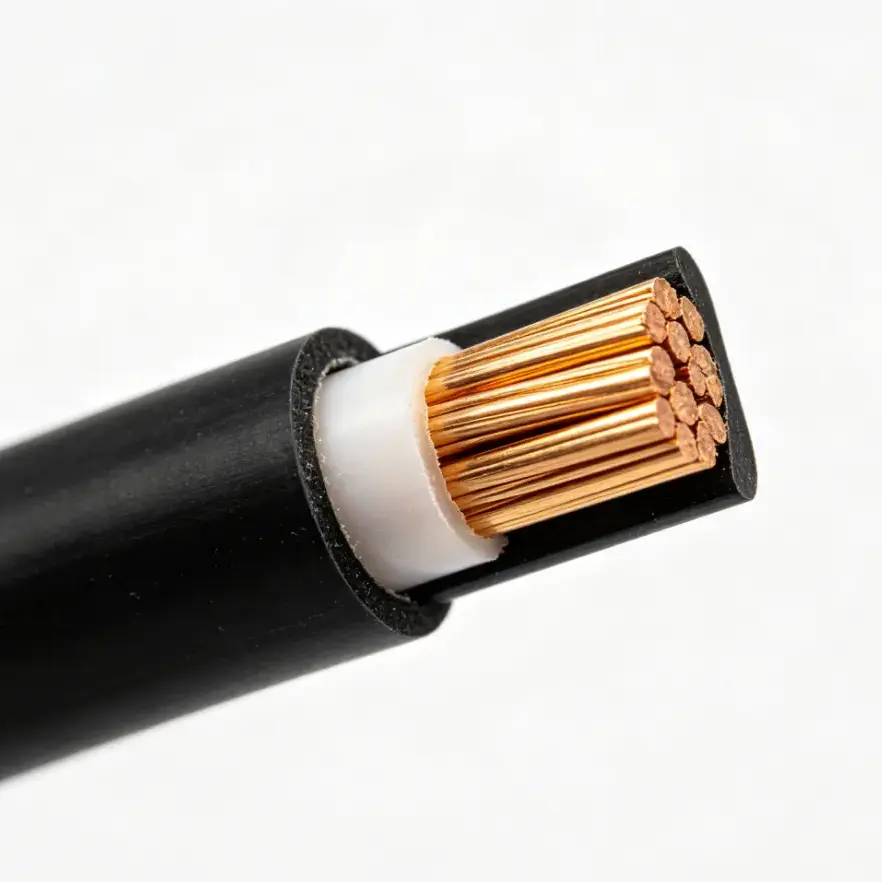 PVC-isoleret flad kobbertråd